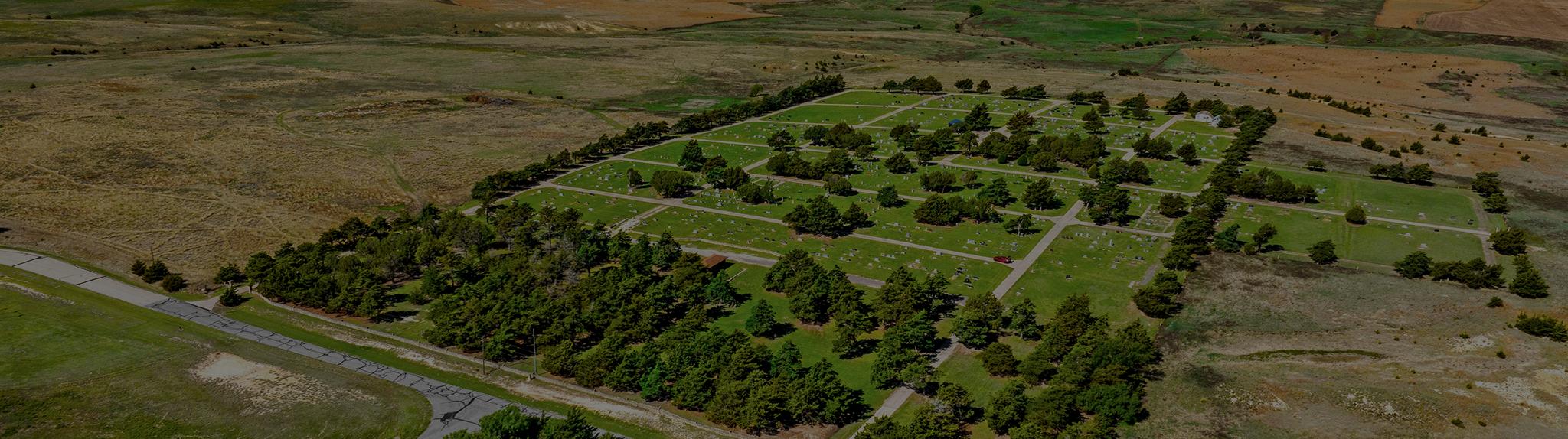 View of the Fairmount Cemetery